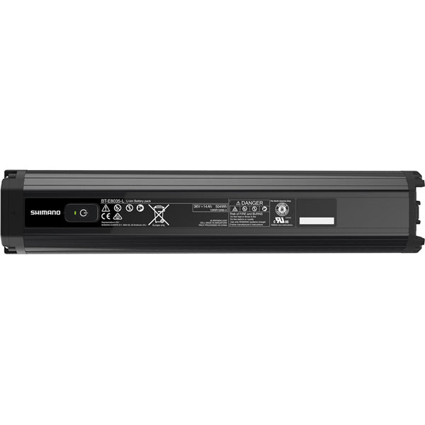 Shimano BT-E8035-L STEPS battery 504 Wh, down tube integrated mount, long fit, black