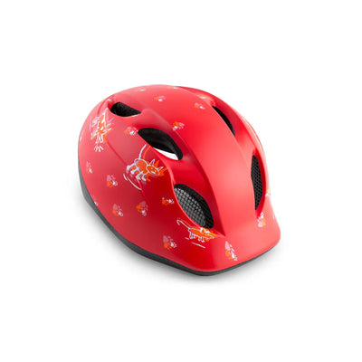 MET Superbuddy Kids Bike Helmet in Red