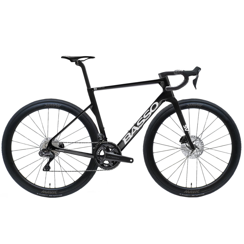Basso SV Ultegra Di2/Cosmic S Road Bike Black in Black