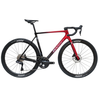 2024 Basso Diamante Ultegra Di2 Cosmic S Carbon Road Bike in Red