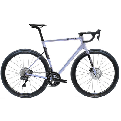 Basso Astra Carbon Road Bike Ultegra DI2/Cosmic S Black Opal in Opal