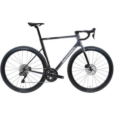 Basso Astra Carbon Road Bike Ultegra DI2/Cosmic S Cobalt Grey in Grey