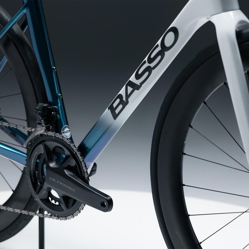 Basso Astra Ultegra Di2 Cosmic S Road Bike In Polar White