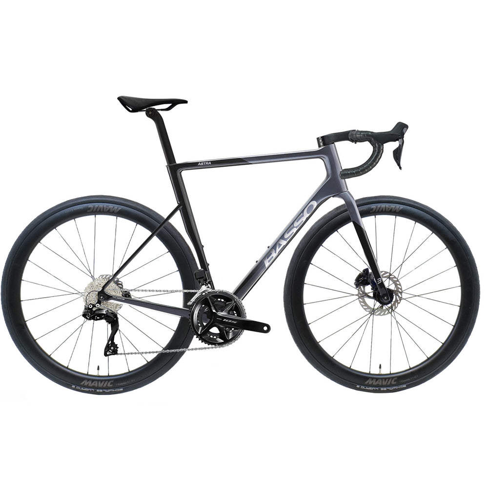 Basso Astra Carbon Road Bike 105 DI2/Cosmic S Cobalt Grey in Grey