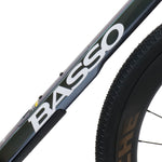 Basso Palta III Force Gravel Bike with Alloy Stem & Handlebar Galaxy in Aurora Green