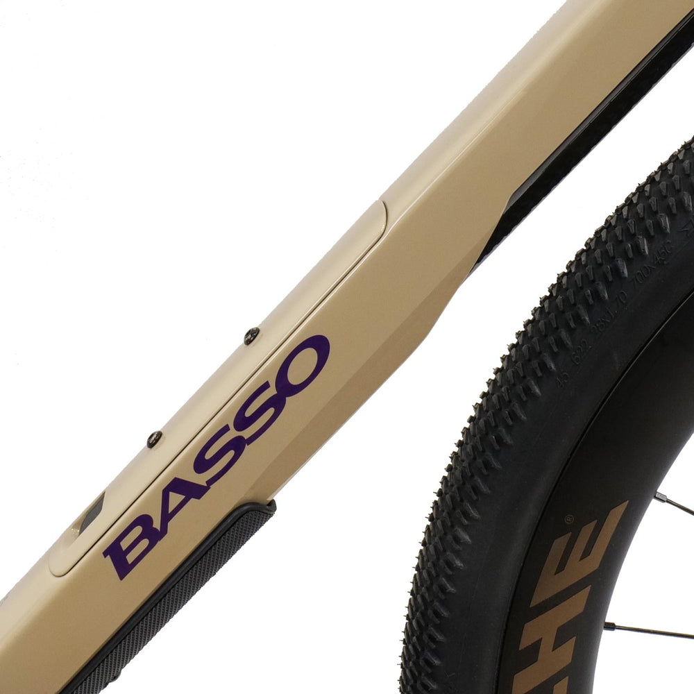 Basso Palta III Record X 13x Wireless Gravel Bike In Purple Dust