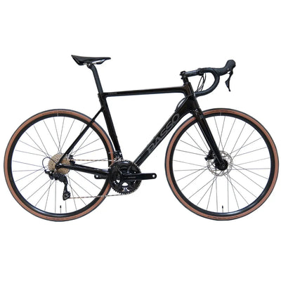 2024 Basso Venta 105 12x Aksium Carbon Road Bike in Stealth Bike Black