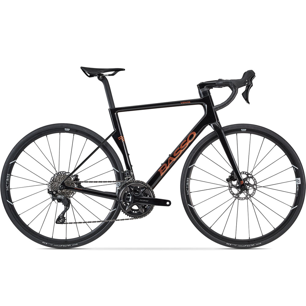 Basso Venta R 105 12x/MCT Magma Black Road Bike in Black