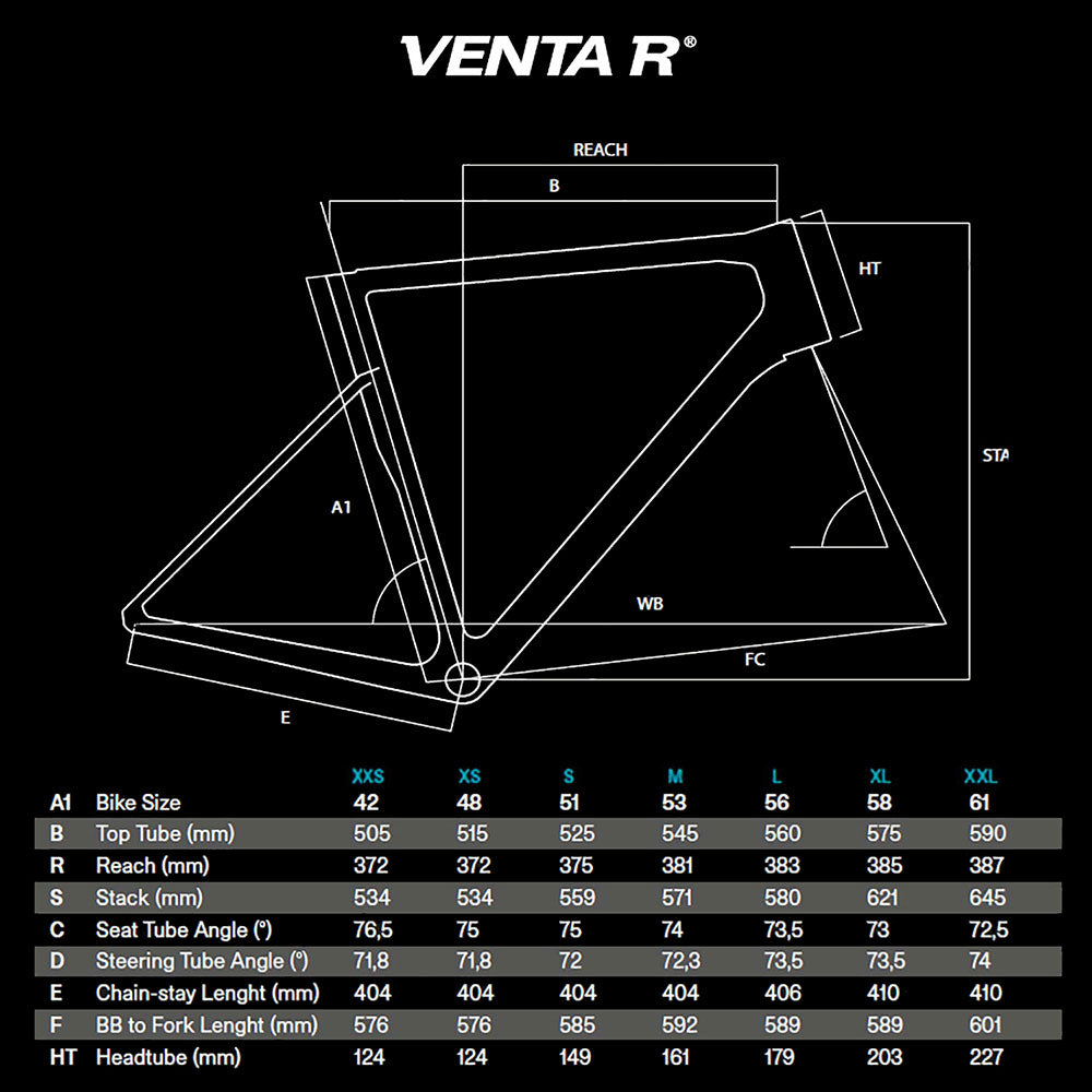 Basso Venta R 105 12x/MCT Magma Black Road Bike in Black