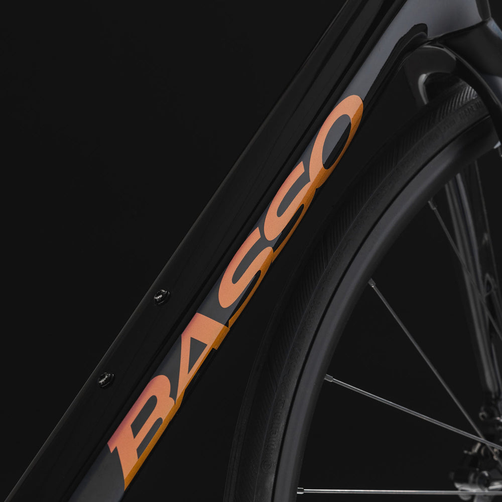 Basso Venta R 105 12x/MCT Magma Black Road Bike in Black