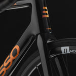 Basso Venta R 105 12x/MCT Magma Black Road Bike in Black