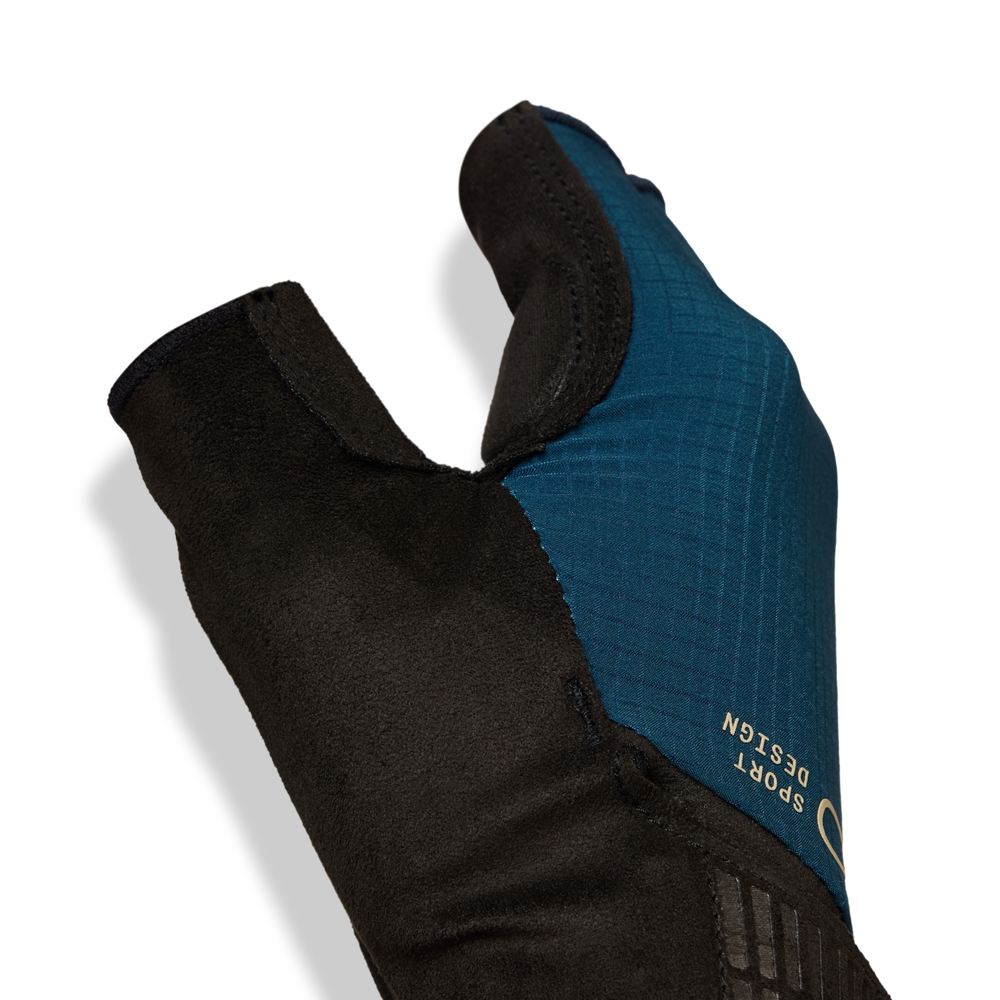 2026 GIRO Bravo II Gel Men's Road Cycling Gloves in Sapphire-image-3