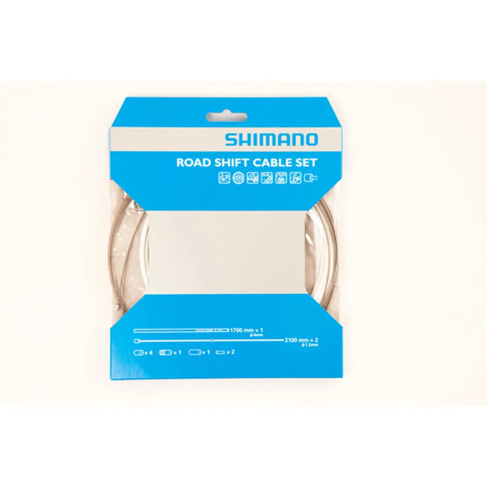 Shimano White Road Shift Cable Set