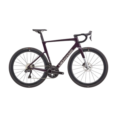 2025 Cannondale SuperSix EVO Hi-MOD 2 Carbon Road Bike in Tinted Purple