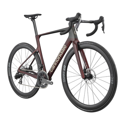 2026 Cannondale SuperSix EVO Gen 5 3 Carbon Road Bike in Cherry Lacquer