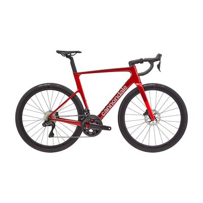 2025 Cannondale SuperSix EVO 2 Carbon Road Bike in Metallic Red