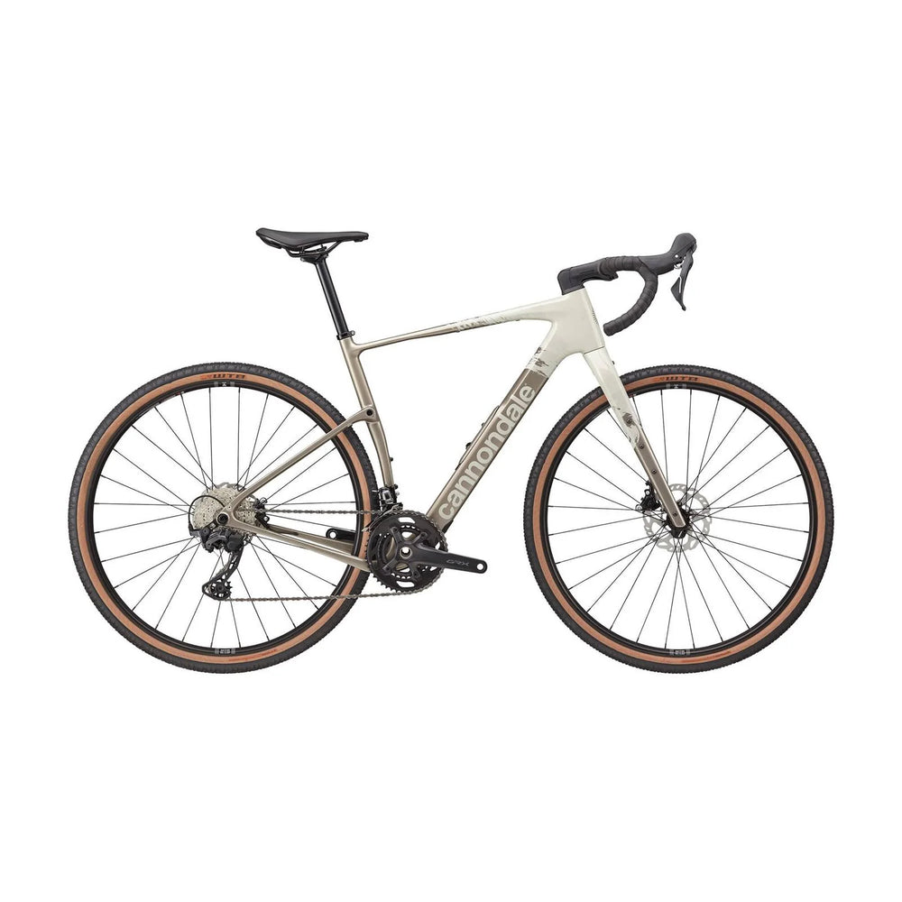cannondale gravel bikes 2024 2024 Cannondale Topstone Carbon 3 GRX 2x Carbon Gravel Bike in Chalk White