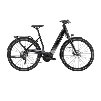 2025 Cannondale Mavaro 5+ Electric Hybrid Bike in Black Pearl