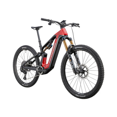 2025 Cannondale Moterra 1 Electric Mountain Bike in Metallic Red