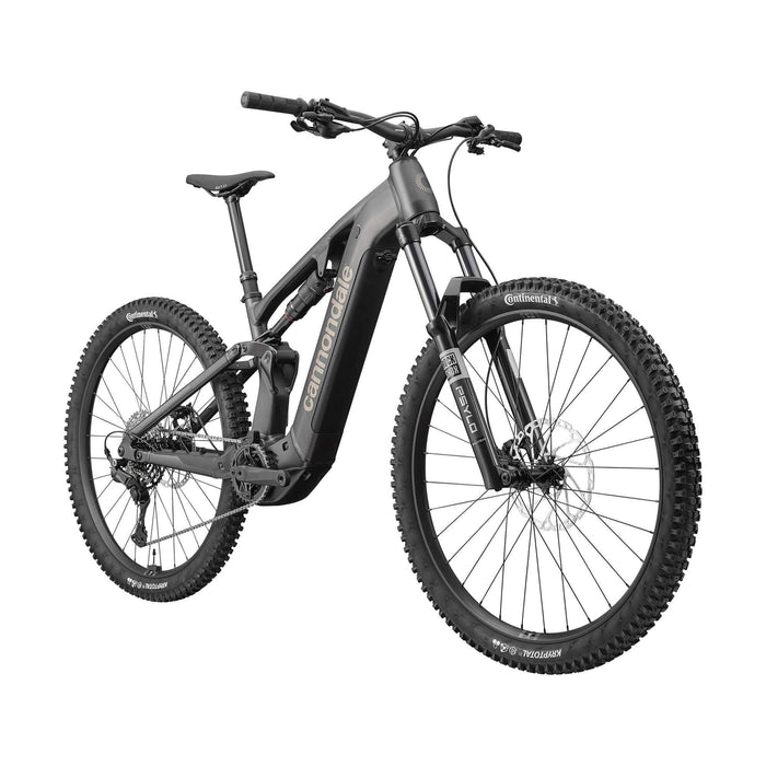 2025 Cannondale Moterra 3 Electric Mountain Bike in Obsidian