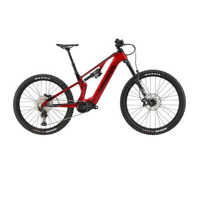 2025 Cannondale Moterra SL 2 Electric Mountain Bike in Candy Red