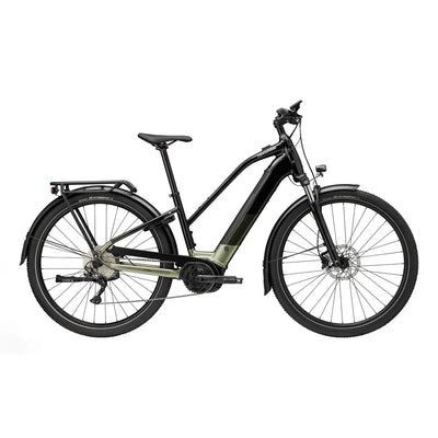 Cannondale Tesoro Neo X 2 Step-Thru Electric Bike in Green