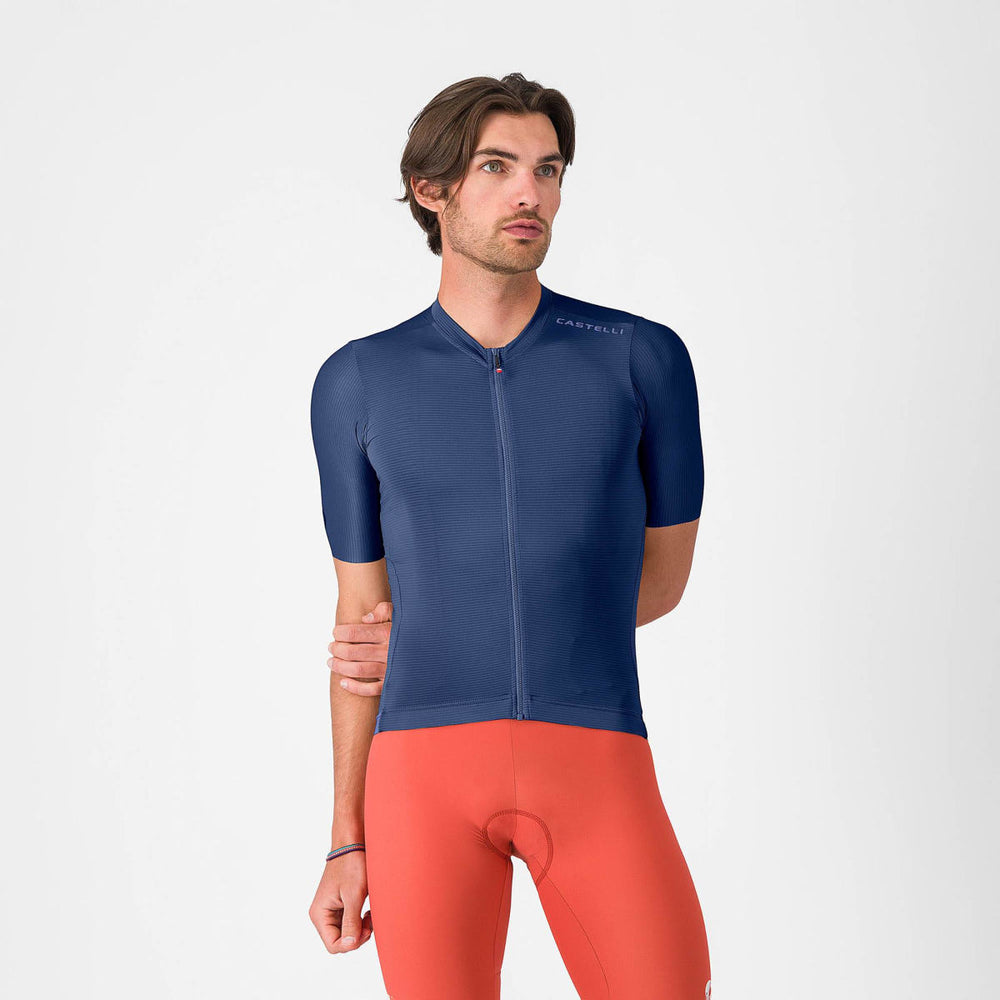Castelli Espresso 2 Jersey in Belgian Blue