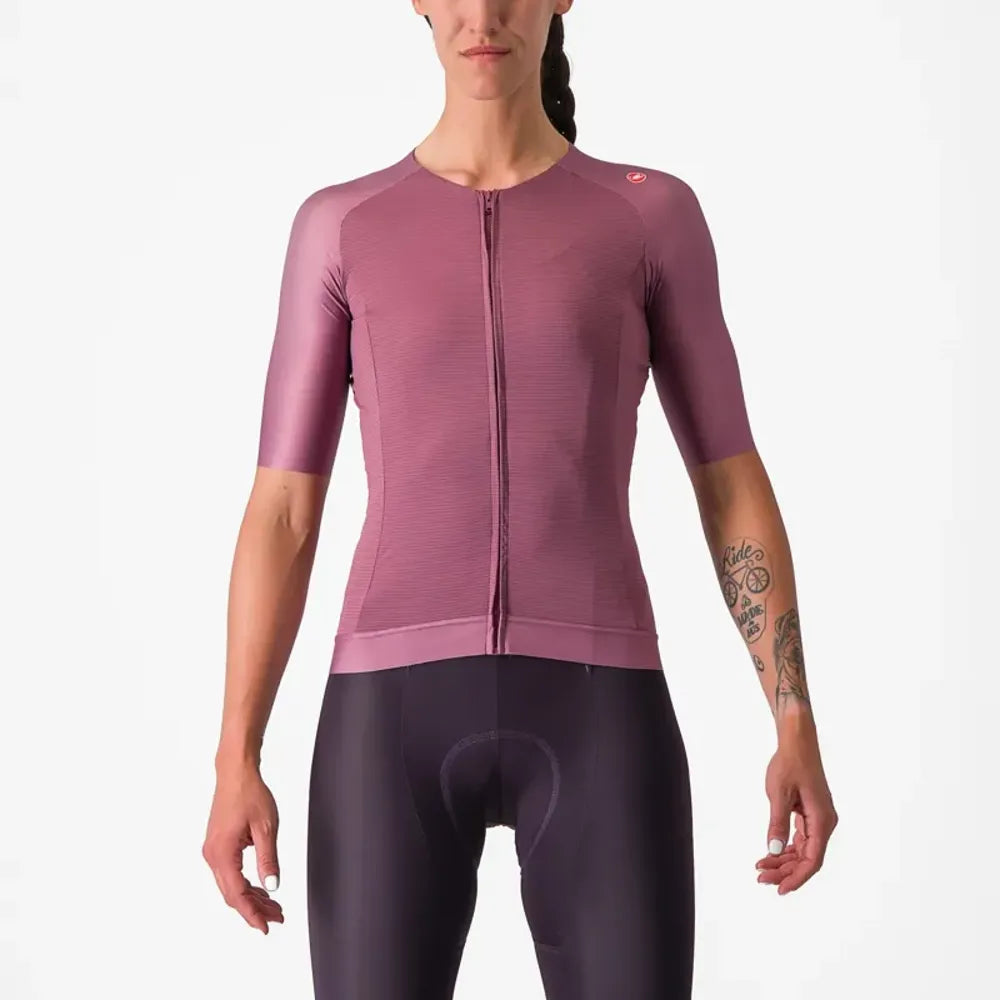 Castelli Aero Pro 7.0 Women's Jersey in Purple