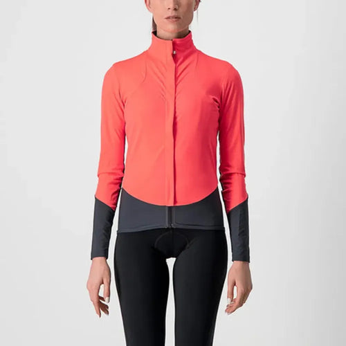 Castelli Beta Ros Women's Jacket in Pink