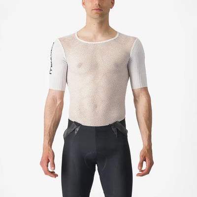 Castelli Bolero Short Sleeve Base Layer in White