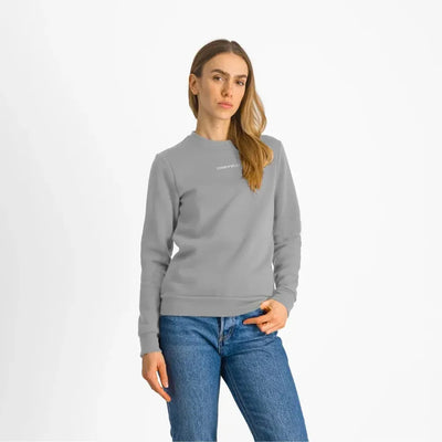 Castelli Classico Women's Sweatshirt in Cool Grey