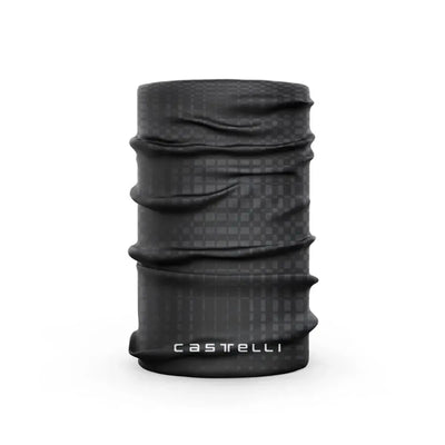  Castelli Como Women's Neck Warmer in Black/Silver Grey