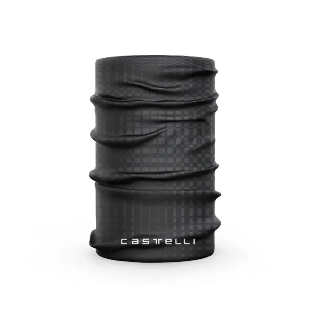  Castelli Como Women's Neck Warmer in Black/Silver Grey