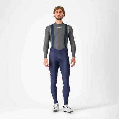 Castelli Espresso Bib Tights in Belgian Blue