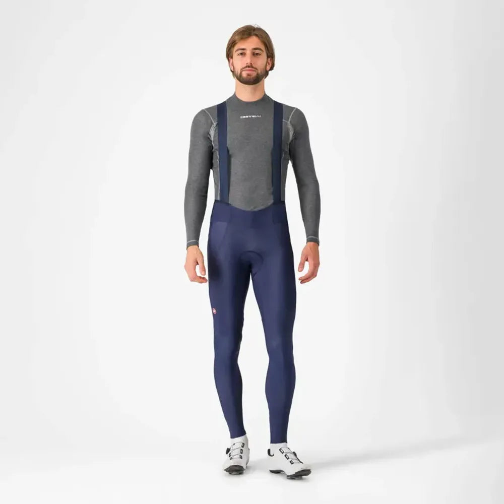 Castelli Espresso Bib Tights in Belgian Blue