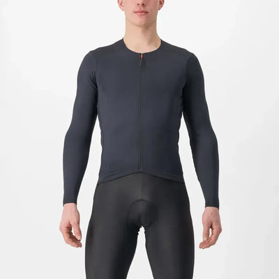 Castelli Fly Long Sleeve Jersey in Black