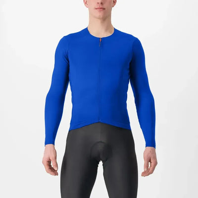 Castelli Fly Long Sleeve Jersey in Vivid Blue