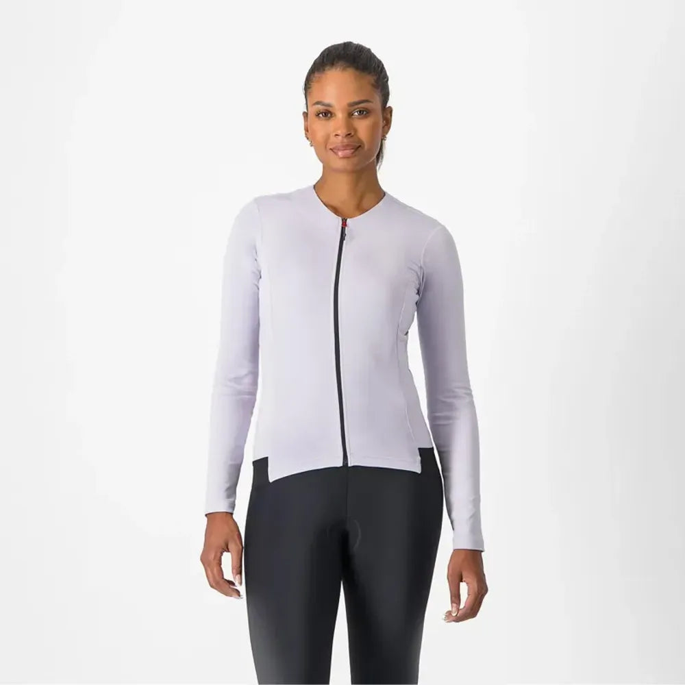 Castelli Fly Women's Long Sleeve Jersey in Purple Mist