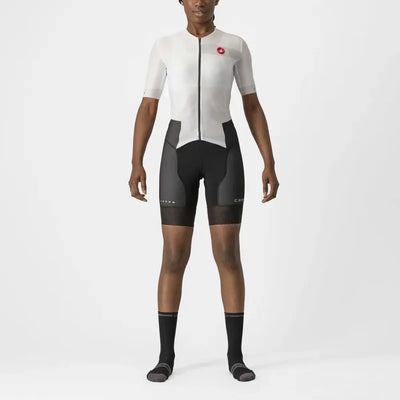 Castelli Free Sanremo 2 Short Sleeve Women's Suit in White