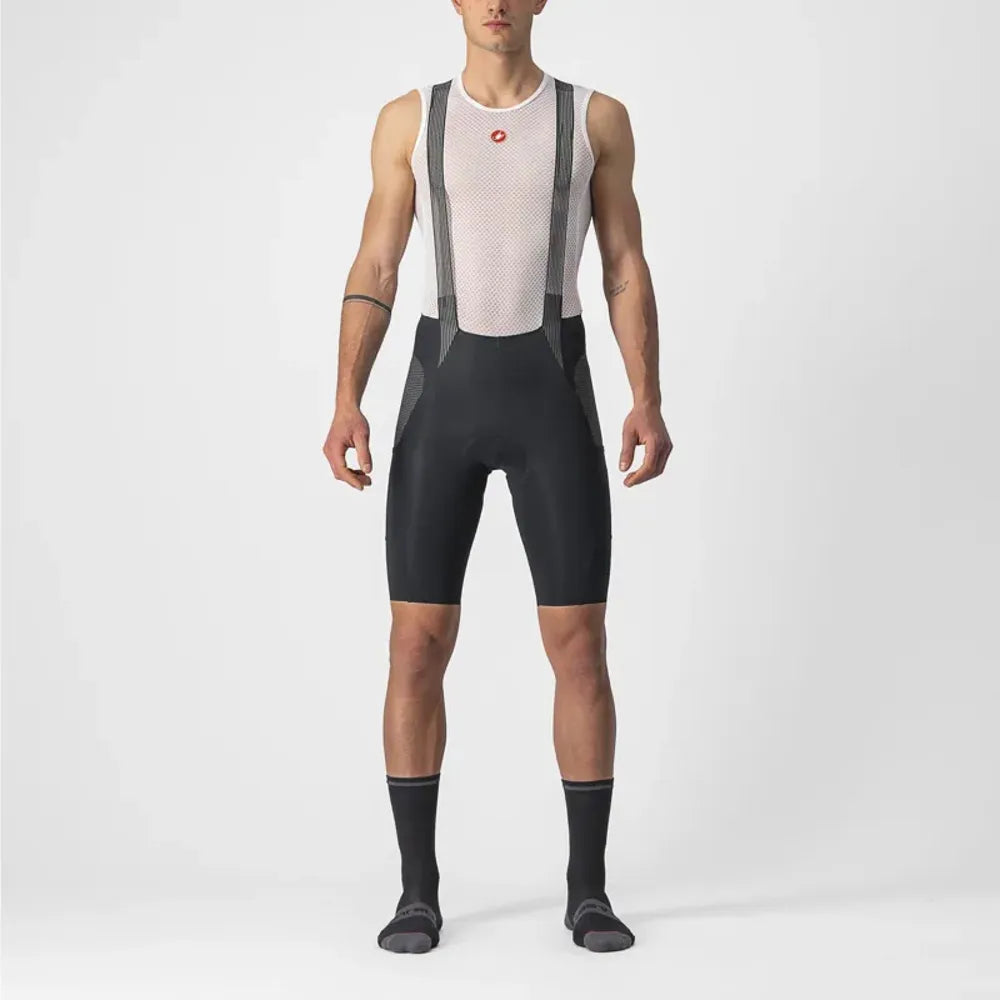 Castelli Free Unlimited Bib Shorts in Black