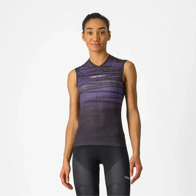 Castelli Insider 2 Women's Sleeveless Jersey in Dark Night Shade/Night Shade