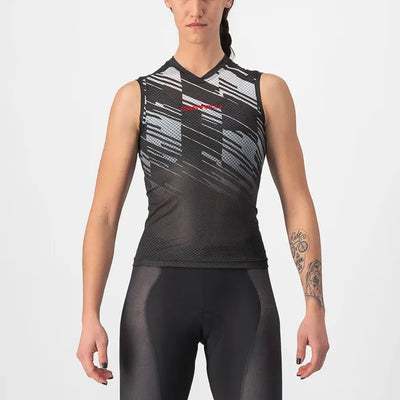 Castelli Insider Sleeveless Women's Jersey in Black