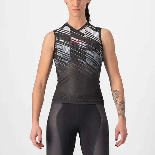 Castelli Insider Sleeveless Women's Jersey in Black