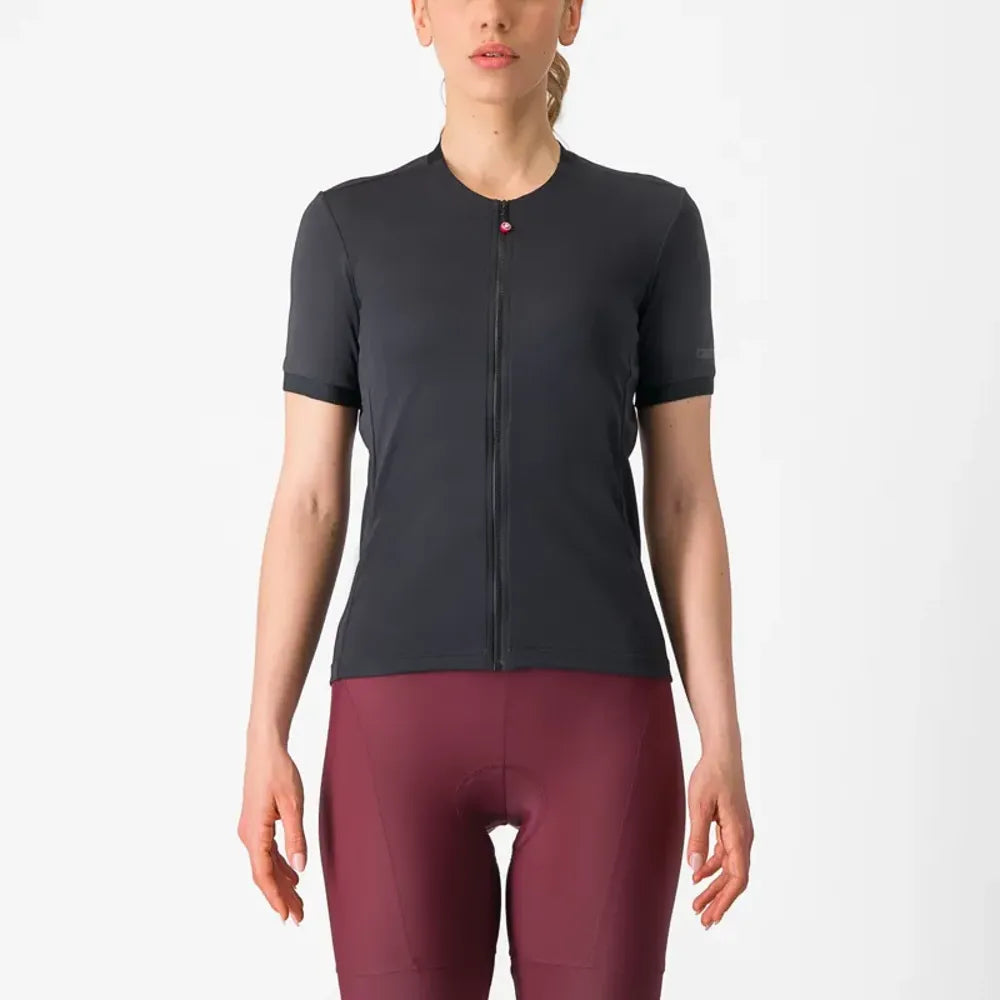Castelli Libera Women's Jersey in Light Black