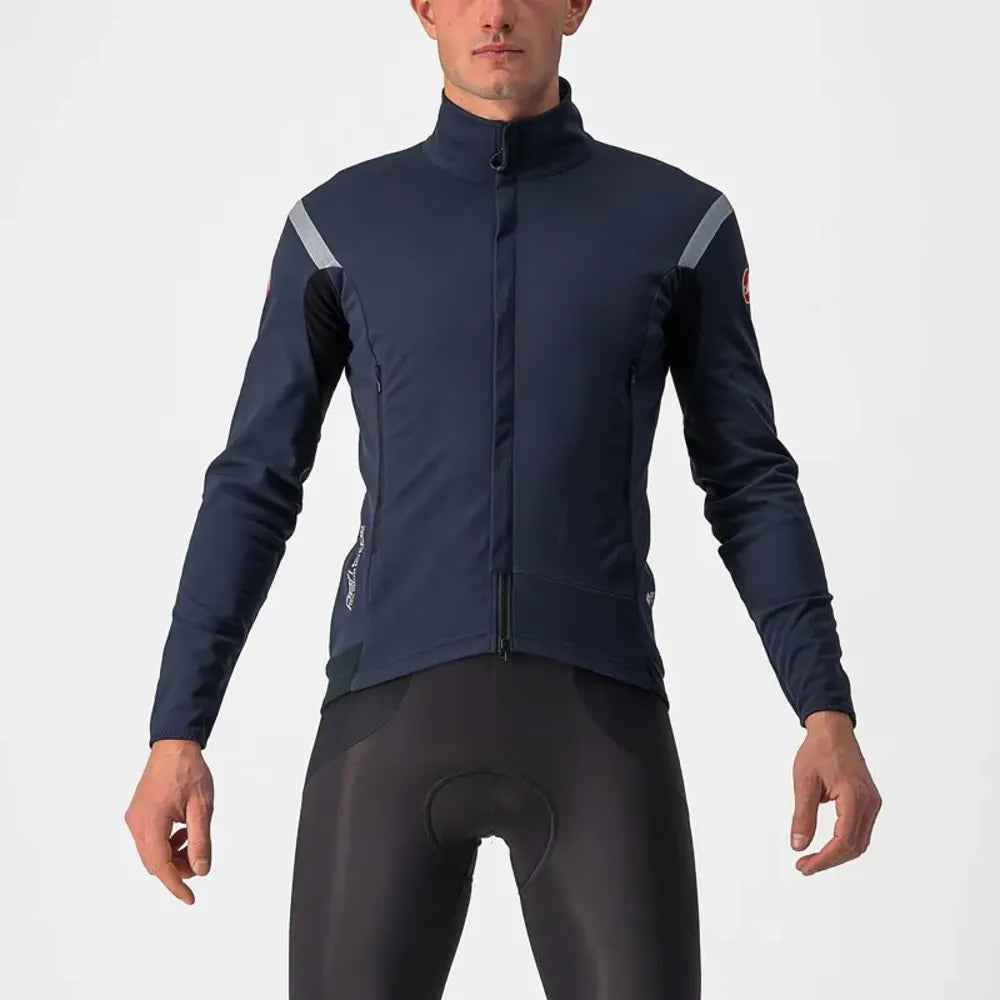 Castelli Perfetto RoS 2 Jacket in Belgian Blue/Silver Grey