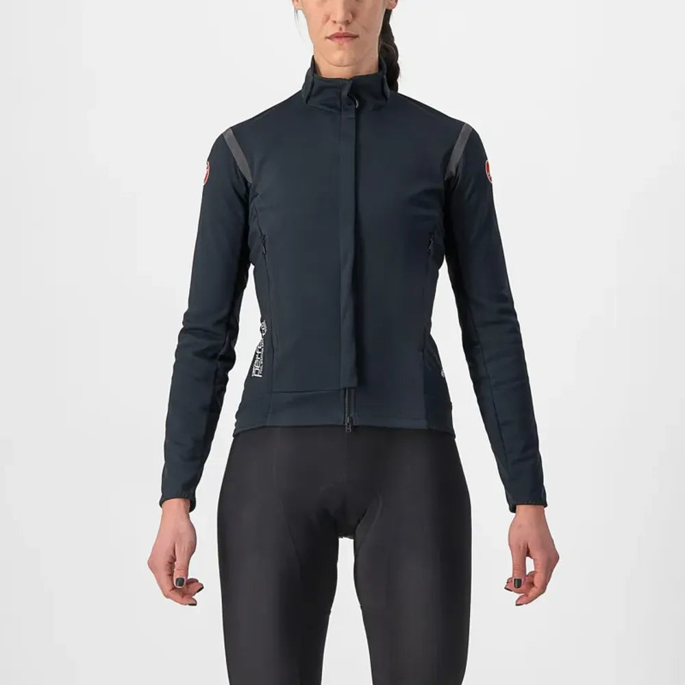 Castelli Perfetto RoS 2 Women's Jacket in Light Black/Black
