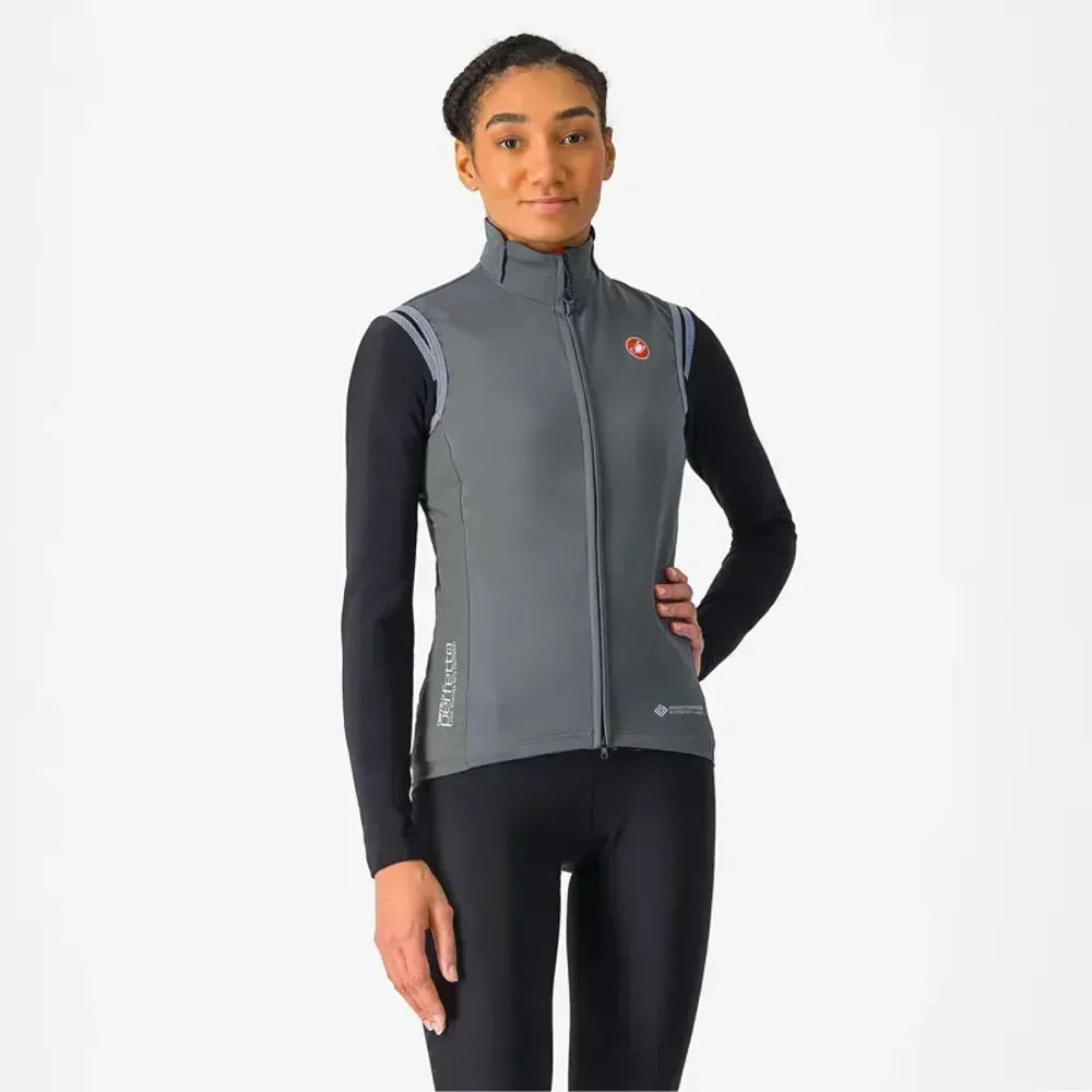 Castelli Perfetto RoS 2 Women's Vest in Urban Grey