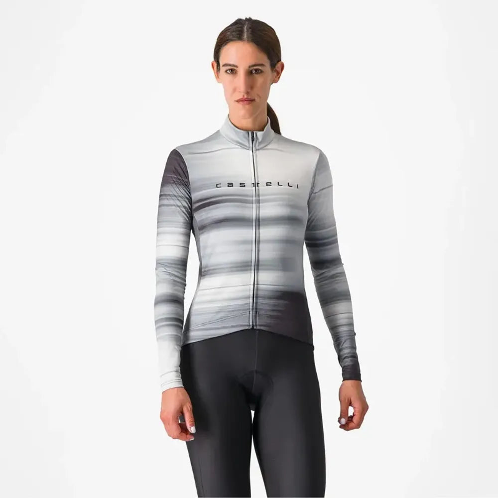 Castelli Phase Women's Jersey in Black/White