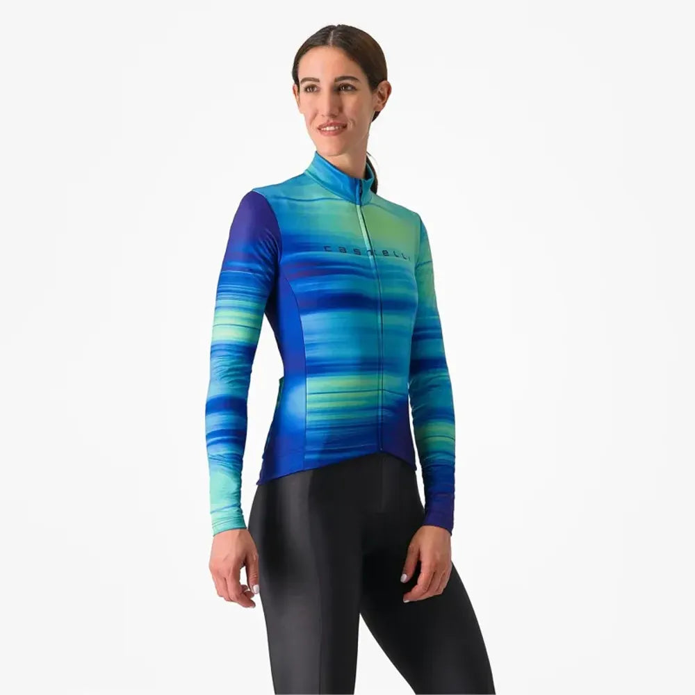 Castelli Phase Women's Jersey in Multicolour Blue