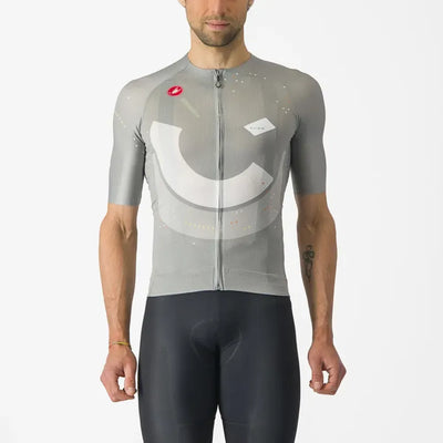 Castelli R-A/D Jersey in Multicolour Grey